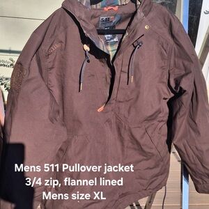5.11 Tactical Men's Dark Brown Performance Jacket